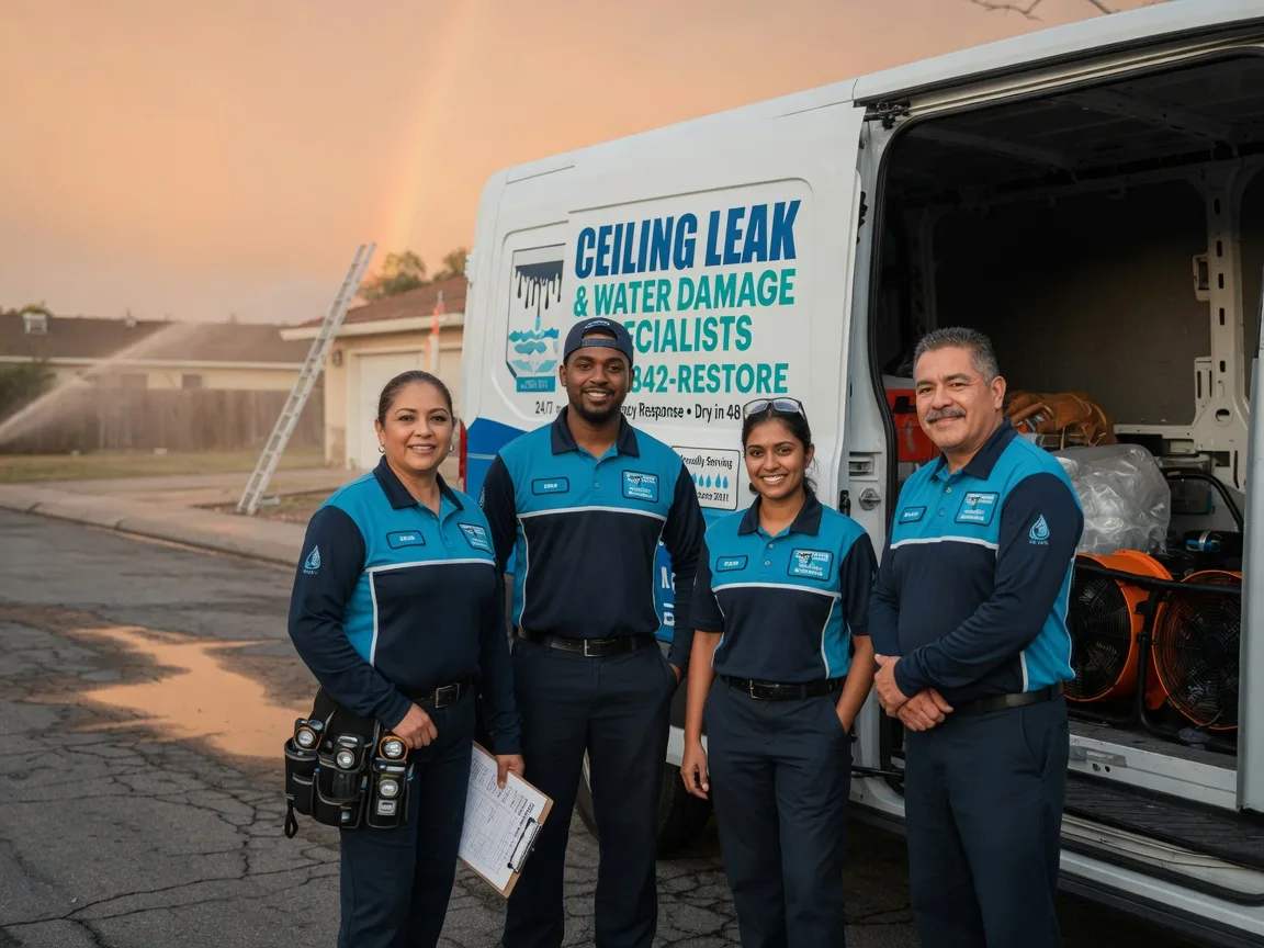 Ceiling Leak Cleanup company in Manning, ND